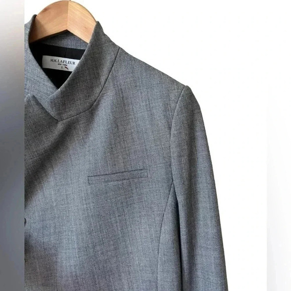 MM.LaFleur THE OLIVER 3.0 JACKET SHARKSKIN Size S Italian wool Blend Workwear - Picture 8 of 13